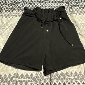 Olivia Rose Tal High Waist Black Shorts